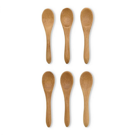 Maison du Fromage Reusable Mini Serving Spoons, Set of 6