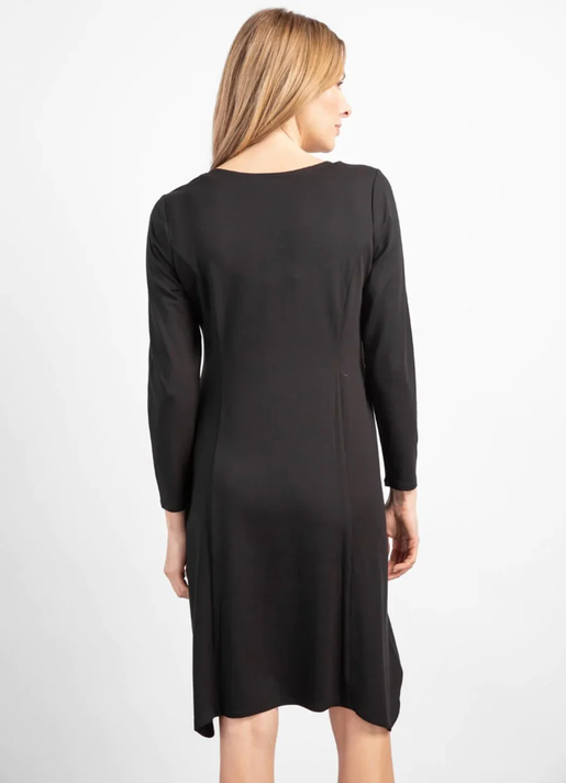 Black Hem Dress-Habitat