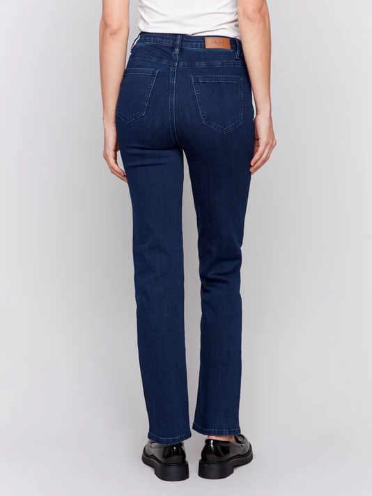 Straight Leg Jeans-Charlie B