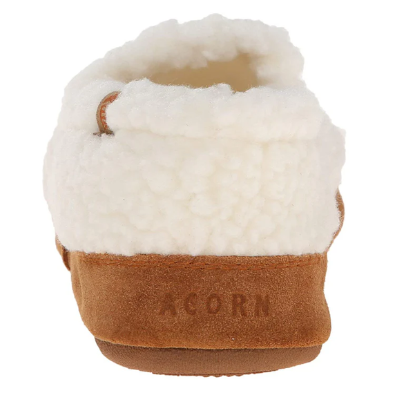 Women's Moc Slippers with Cloud Cushion Comfort-Acorn