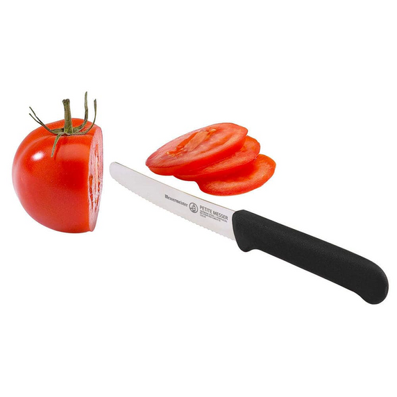 Serrated Tomato Knife W/ Sheath