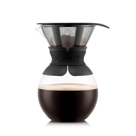 Pour Over Coffee maker with permanent filter, 1.0 l, 34 oz