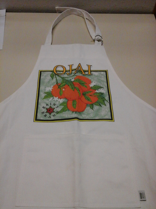 Apron - Ojai Orange Logo