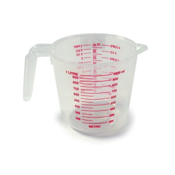 4 Cup Plastic Measuring Cup With Metric Equivalents
