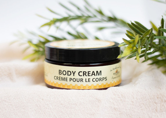 BEE BY THE SEA Body Cream-7.5oz jar