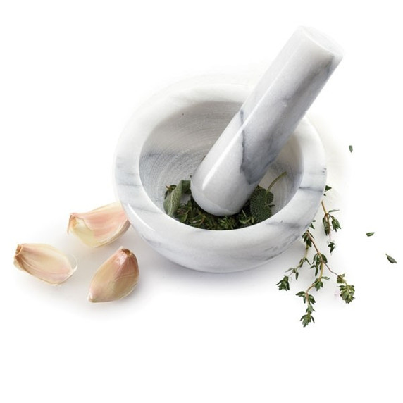  Marble Mortar and Pestle, 1/3C 693