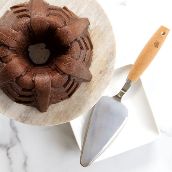 Wood Handle Cake Server-Nordicware 