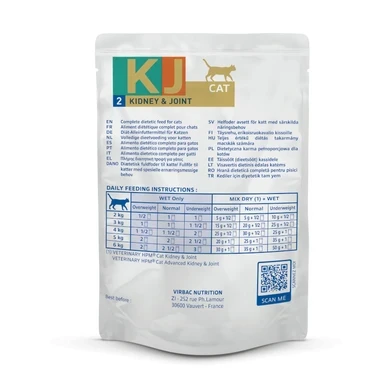 Veterinary HPM Kidney & Joint Wet pro kočky