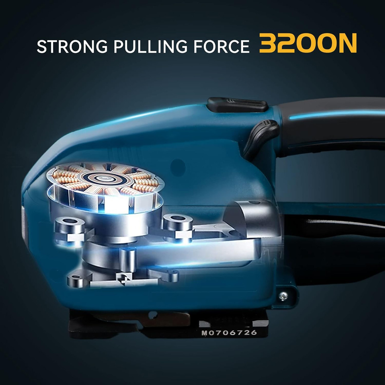 U.S. Solid Elektrische Umreifungsmaschine mit LCD-Bildschirm für 1/2-5/8 Zoll PP PET Bänder