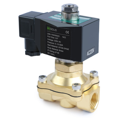 Bistabiles Magnet-Ventil 3/4 Zoll NPT – Impulsgesteuertes Wasser-Ventil Für Toilette, Bewässerung & Co. – Kompakt & Sparsam Elektrisches Wasserventil Badezimmer