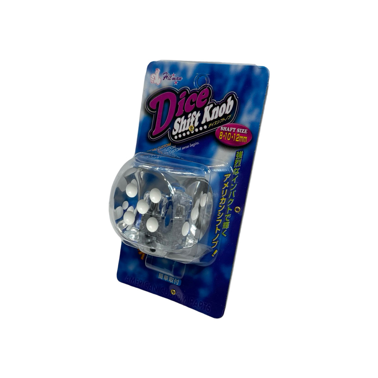 Hitman Shift Knob Dice - Clear