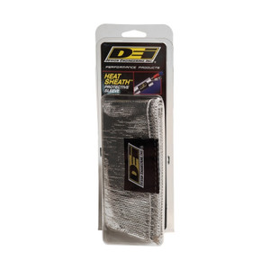 DEI Heat Sheath 1-1/4in I.D. x 3ft - Aluminized Sleeving - Sewn Edge