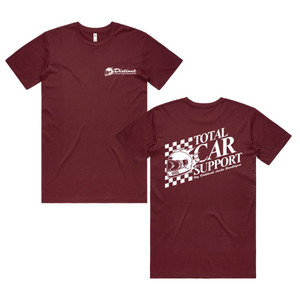 Total Support Tee - Burgandy