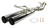 ISR Performance Series II - EP Dual Tip Blast Pipe Exhaust System - Resonated - Nissan 240sx 95-98
