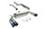 ISR Performance ST Exhaust - Hyundai Genesis Coupe 2.0T 09-13