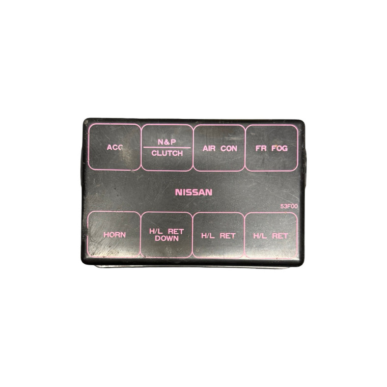 1989-1993 Small Fuse Box Cover Lid - Pink