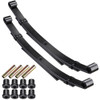 CLUB CAR PRECEDENT REAR LEAF SPRING HEAVY DUTY SET with REAR SPRING BUSHING KIT SET