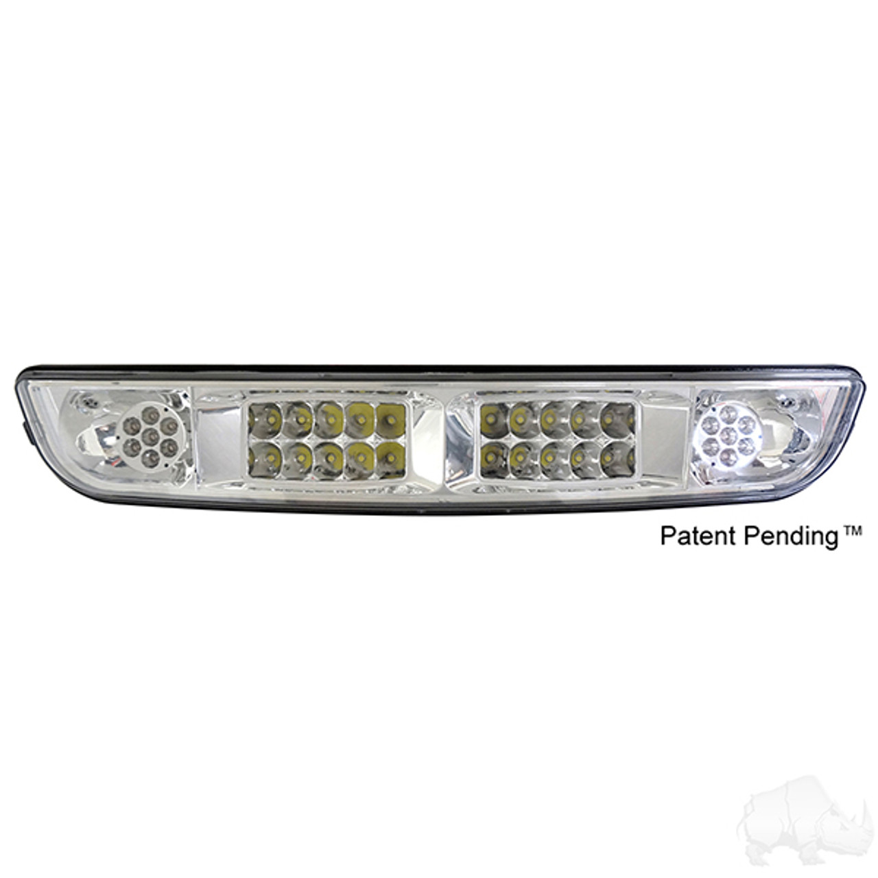 LED Headlight Bar, E-Z-Go Medalist/TXT w/ Aftermarket Plugs 94-13