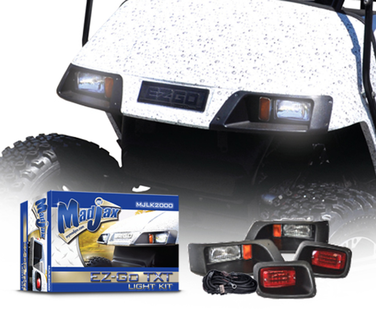 LIGHT KIT EZGO TXT 94-CURRENT RETAIL PACKAGE