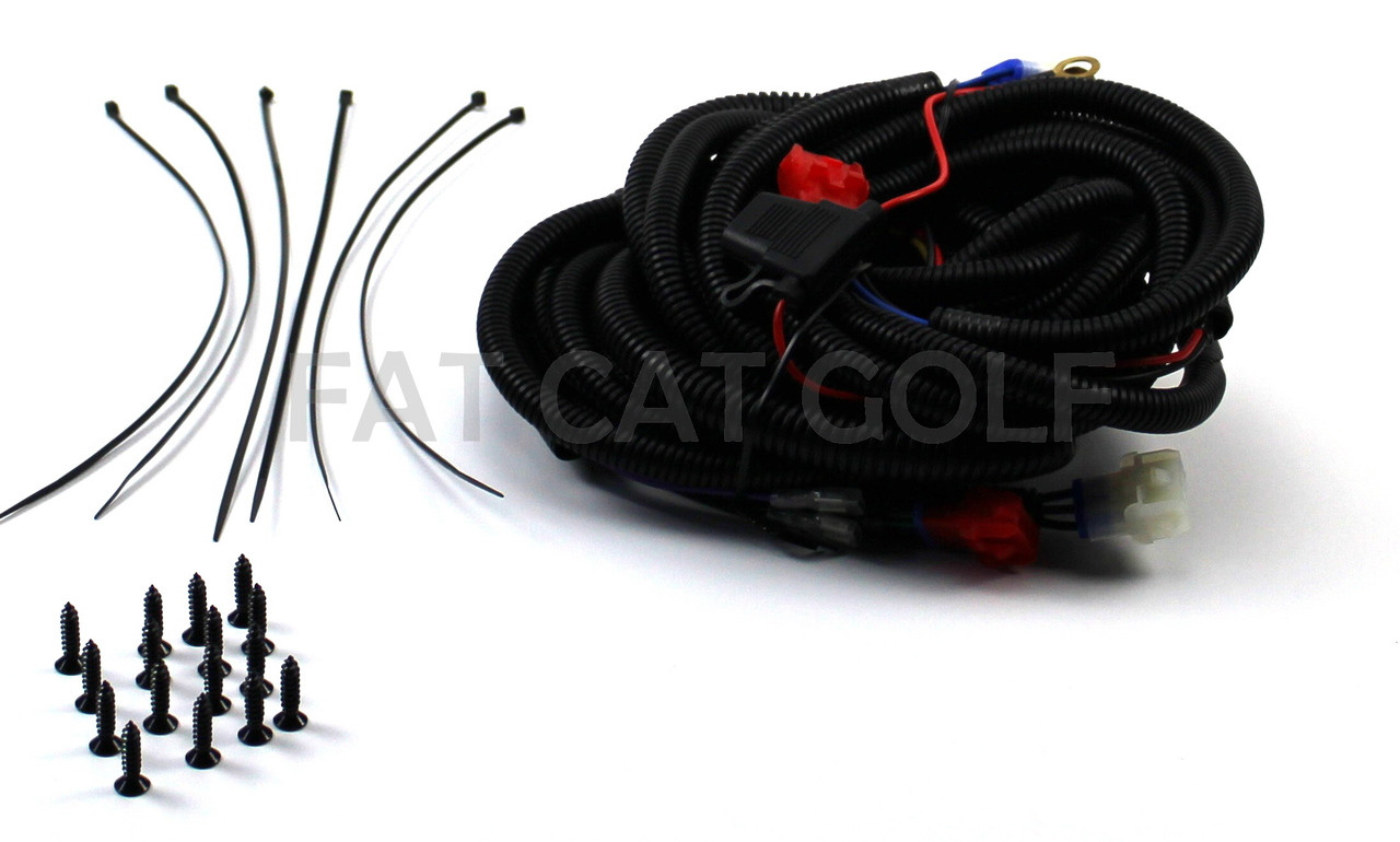 Club Car DS Golf Cart LED Light Kit w/Upgradable Harness