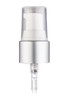 20-400 Matte silver and white Plastic treatment pump with 2.85 inch dip tube (0.13 cc output)