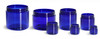 8 oz cobalt blue PET single wall jar with 89-400 neck finish- Case of 420