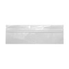 8.50X 2.75Barrier Flat Pouch                  Clear/White (2000/Case)