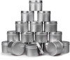 Candle Tin 18 Piece, 4 oz, Candle Containers for DIY Candle Making
