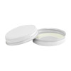 48-400 White Metal CT Lid with Plastisol Liner - Bag of 150