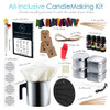 DIY Candle Making Kit for Adults and Kids, Candle Making Supplies, 12 Lbs. Soy Candle Wax Flakes, Complete Soy Candle Kit Making, Premium Candle Making Set