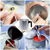 Wax Melting Pot Kit, DIY Candle Making Melting Pitcher Set, Included 1 PCS 1.2L Candle Making Pouring Pot, 50Pcs Candle Cotton Wicks, 50PCS Glue Dot, 10PCS Bow Tie Clips