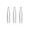 PEKYBIO Vial Insert, 6mm Clear Glass Insert Conical Base, Volume 250ul, Pack of 100