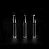 PEKYBIO Vial Insert, 6mm Clear Glass Insert Conical Base, Volume 250ul, Pack of 100