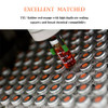 PEKYBIO Vial Insert, 2ML Autosampler Vial, Clear 11mm Wide Opening Crimp Top Vial, GC Vial with Graduation, 11mm Aluminum Silver Crimp Seals &Septa, 100pcs
