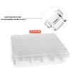 PEKYBIO Vial Insert, 2ML Autosampler Vial, Clear 11mm Wide Opening Crimp Top Vial, GC Vial with Graduation, 11mm Aluminum Silver Crimp Seals &Septa, 100pcs