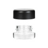 5ml Child Resistant Glass Jar w/ Black Cap- 1 Gram- 320 Count