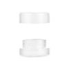 9ml Child Resistant White Glass Jar w/ Black Cap- 2 Gram- 320 Count