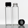 Clear Screw Thread Glass Vials - with F217 (Foam) lined Polypropylene Caps