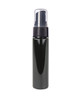 1 Oz (30ml) Black PET Cylinder Bottles with Black Fine Mist Sprayer