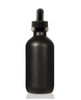 2 Oz Matt Black w/ Black Child Resistant Dropper