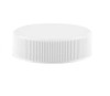 38-400  Neck White PP 38-400 neck ribbed skirt lid with F217 liner