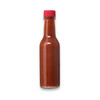 5 oz woozy hot sauce bottles with RED CAP - pack of 24