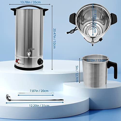 DIY Gateway 42 LB Electric Wax Melter – Large Capacity Melting Pot For Candle Making