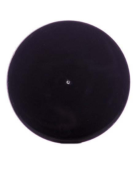 70-400  Neck Black PP  smooth skirt lid with printed pressure sensitive (PS) liner - Bag of 500