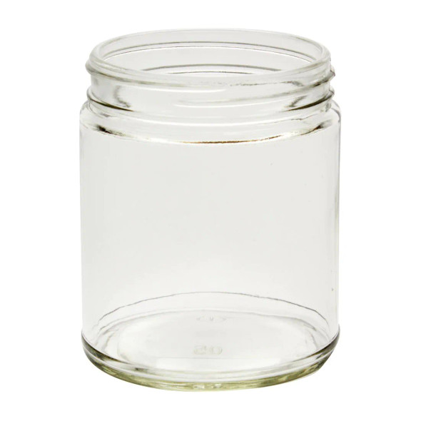 4oz Clear Glass SS Jar 58-400(90/case)
