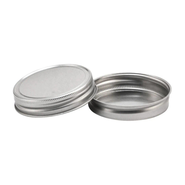70-450 Silver Unlined Mason Jar Lid