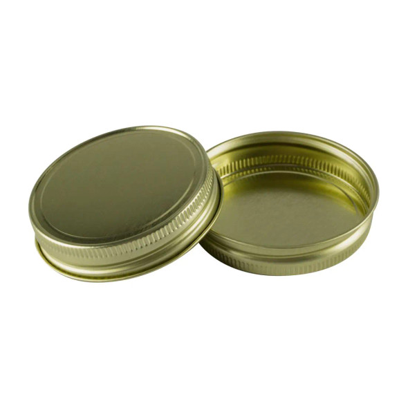 70-450 Gold Unlined Mason Jar Lid