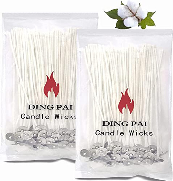 Natural Soy Wax and DIY Candle Making Supplies - 5 Lbs Soy Candle Wax  Flakes, 24 Candle