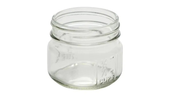 2 oz, Mason Jar Shot Glasses with Handles and Silver Lids (Set of 8) Mini  Mason Shots Glass