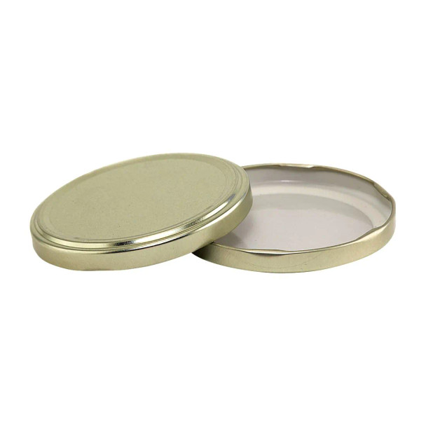 82-2040 Gold Metal Lug Lid- Bag of 200